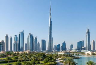 Generated image inspired by Dubai